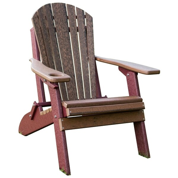 Eagle Collection Folding Adirondack Chair with Smart Phone Holder