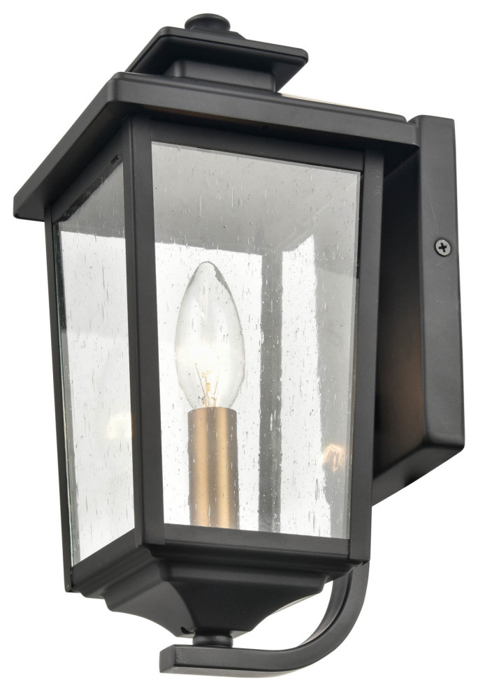 Millennium Lighting 4641 Eldrick 12 quotTall Outdoor Wall Sconce   Transitional   Outdoor Wall Lights And Sconces   by Buildcom  Houzz