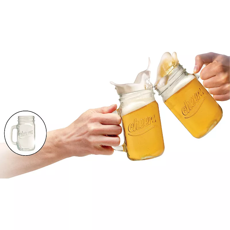 Protocol Mason Jar Glasses