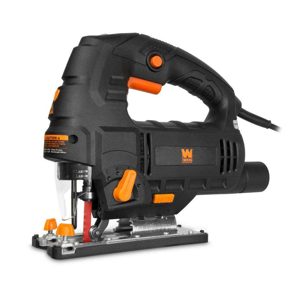 WEN 6.6 Amp Variable Speed Orbital Jigsaw with Laser 33606