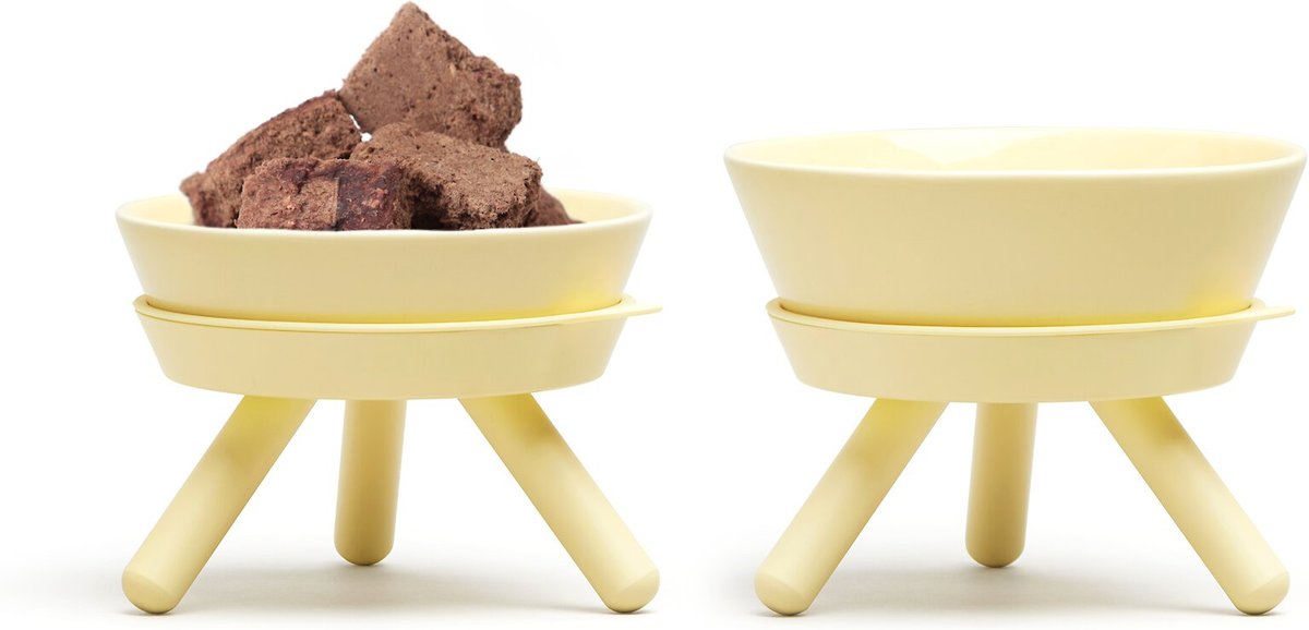 Pets So Good Oreo Table Dog and Cat Bowls