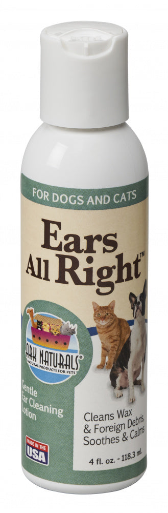 Ark Naturals Ears All Right Cleaning Lotion For Dogs  Cats