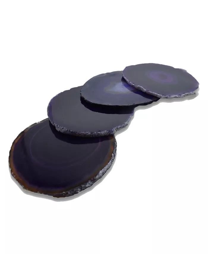 Nature's Decorations - Premium Medium Agate Coasters