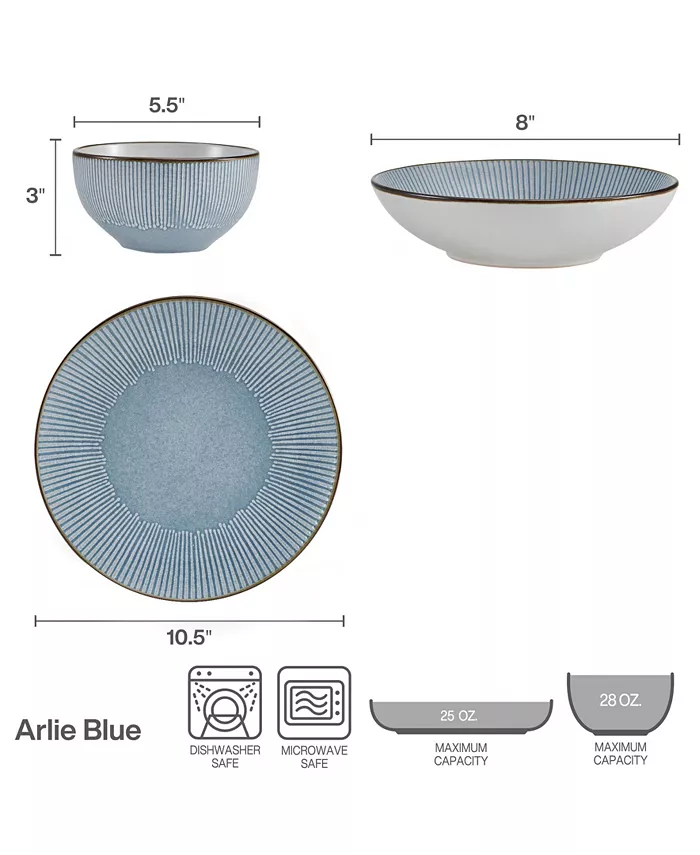 Pfaltzgraff Arlie 12 Piece Dinnerware Set