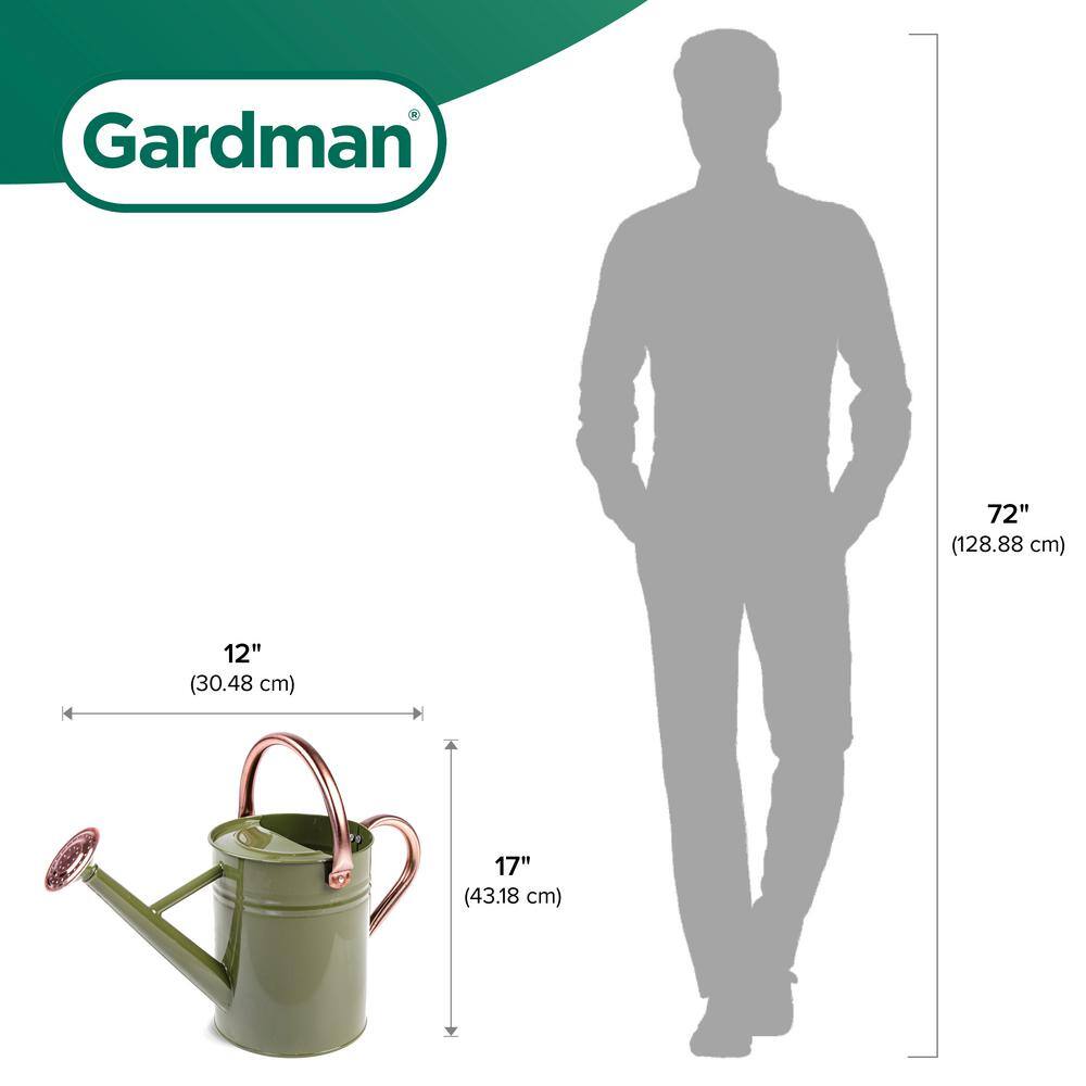 Gardman 1 Gal. Watering Can Tweed Green R34882X