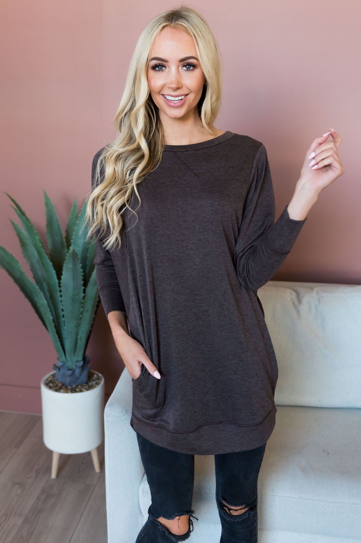 Kind & Carefree Modest Tunic