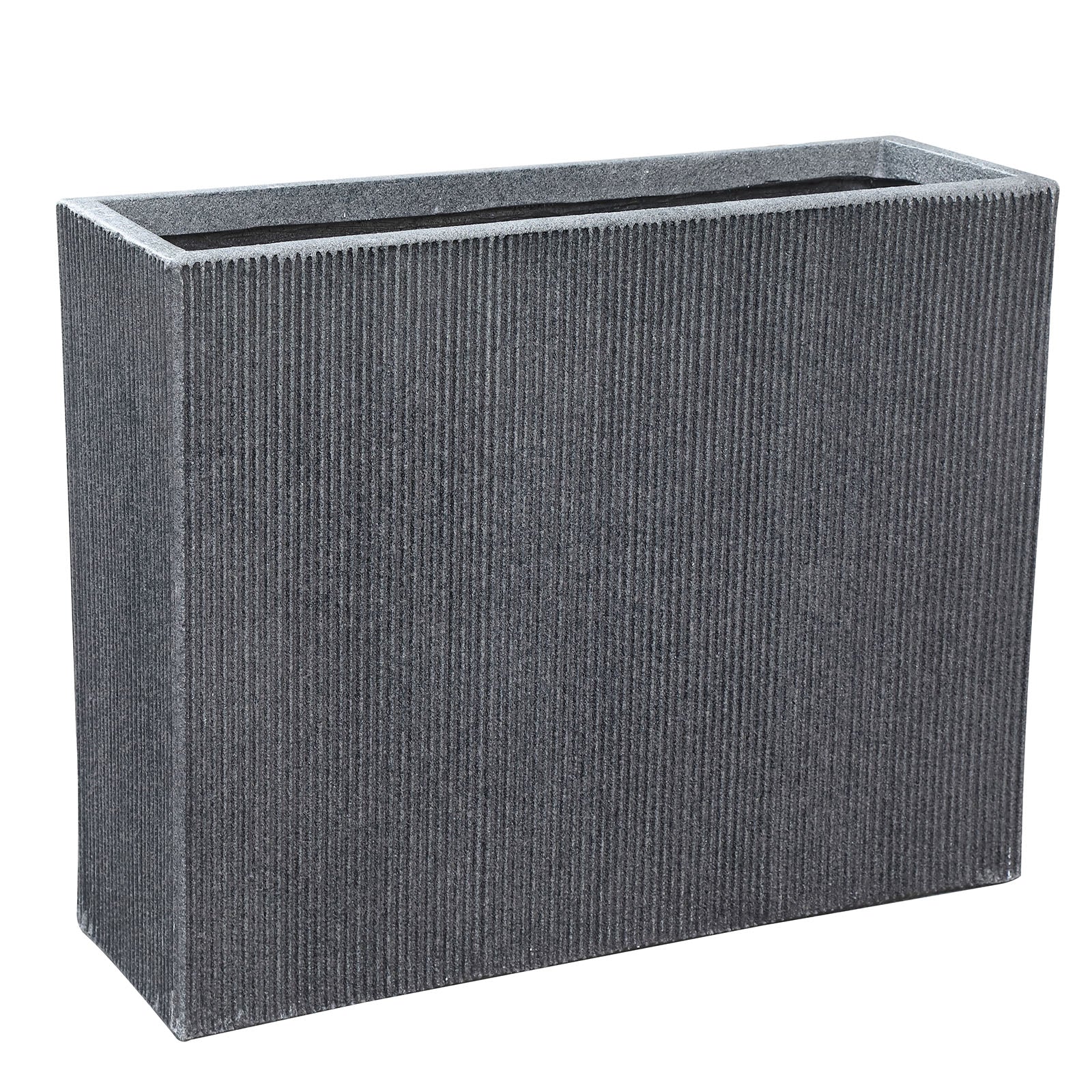 Set Of 3 Outdoor/Indoor Fiberglass Concrete Planter Box Xk-8302D+E+F