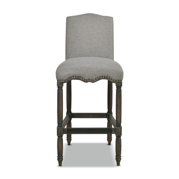 The Gray Barn Odile Lake Farmhouse Upholstered Counter Or Bar Stool