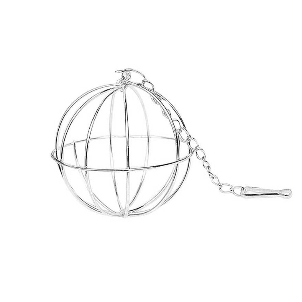 Sphere Feed Dispenser Hanging Ball Toy Guinea Pig Hamster Rat Rabbit Pet Supply