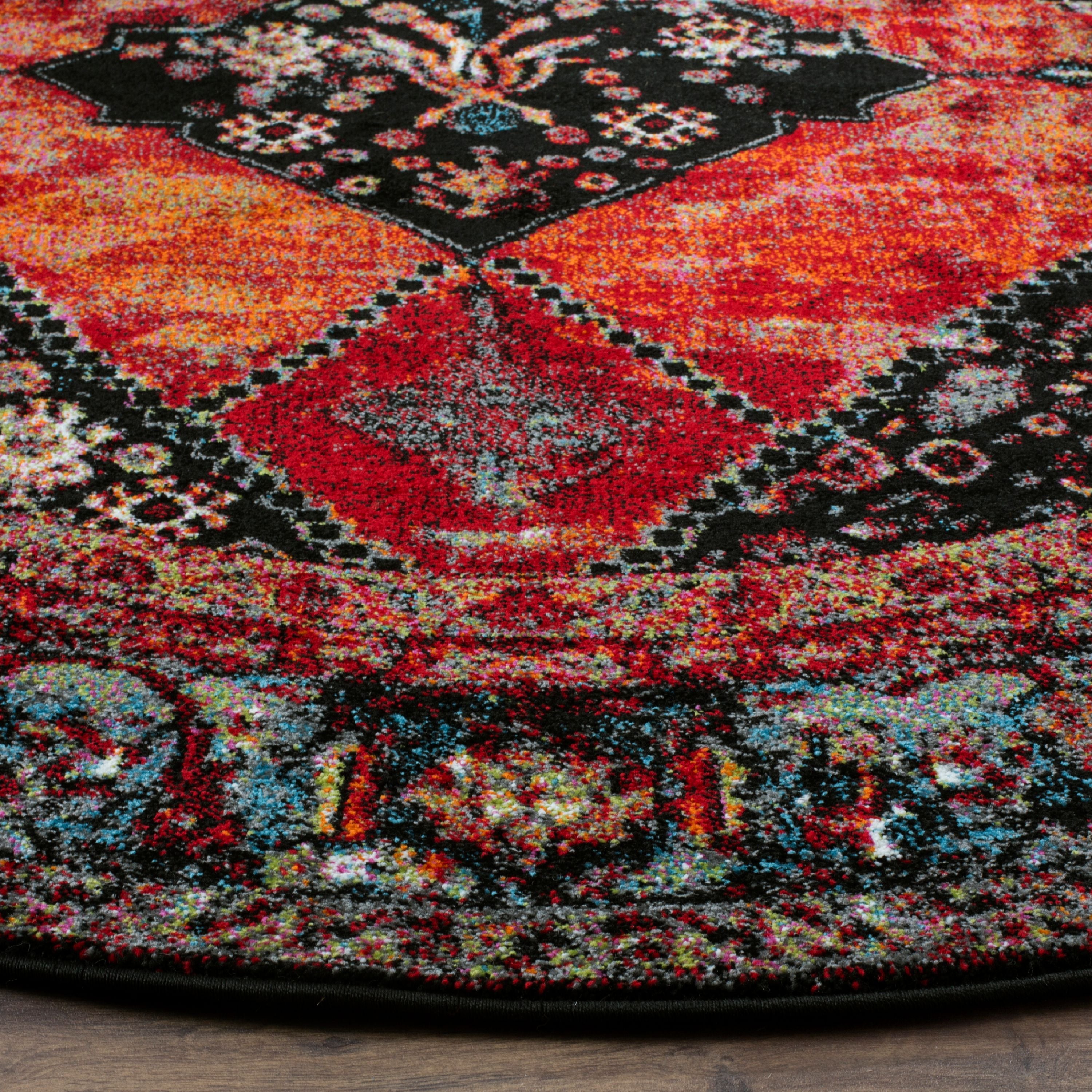 SAFAVIEH Vintage Hamadan VTH217B Orange / Multi Rug