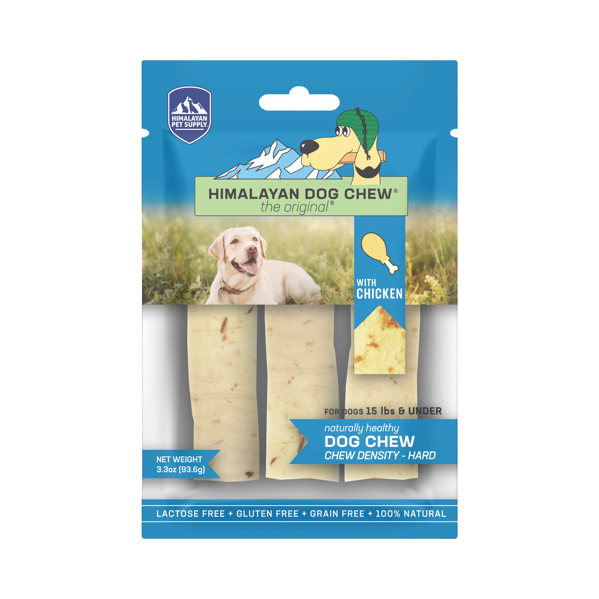 Himalayan Dog Chew Chicken Small Dog Chew， 3.3 oz.， Count of 3