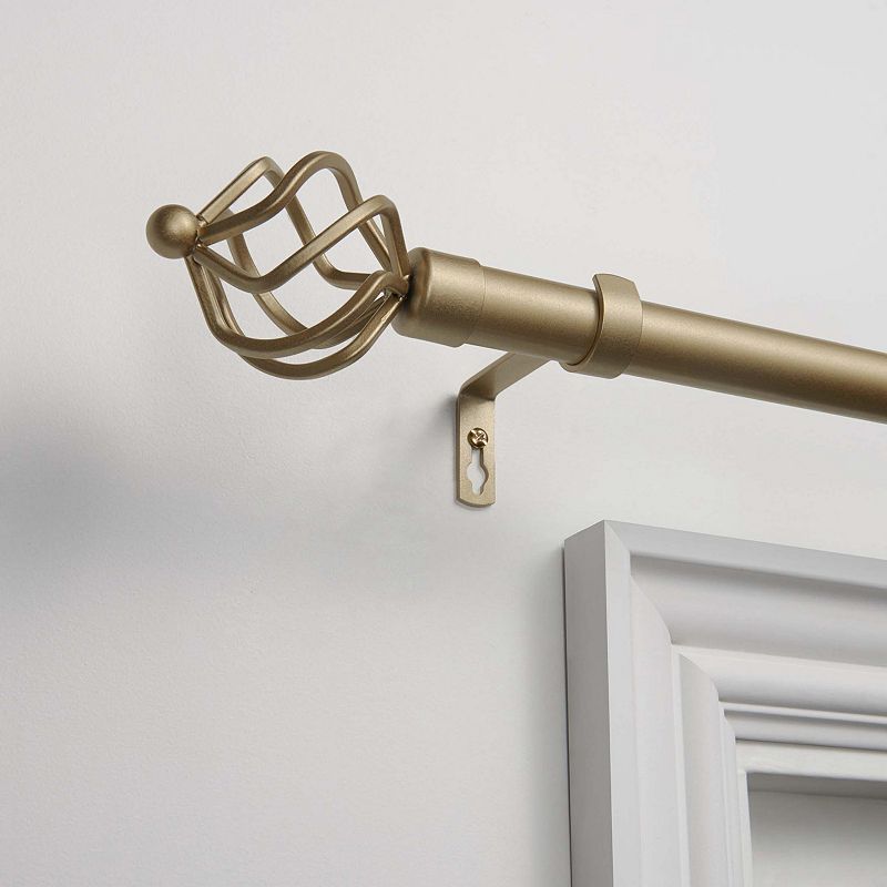 Exclusive Home Torch 1-in. Curtain Rod