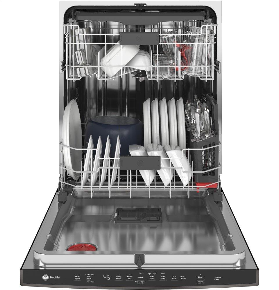 Ge Appliances PDT715SBNTS Ge Profile™ Top Control With Stainless Steel Interior Dishwasher With Sanitize Cycle & Dry Boost With Fan Assist