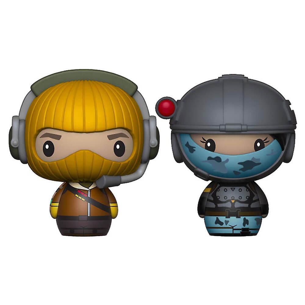 Fortnite Raptor and Elite Agent Pint Size Hero 2 Pk