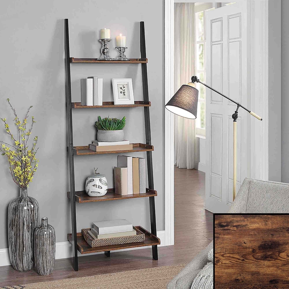 Convenience Concepts American Heritage Bookshelf Ladder