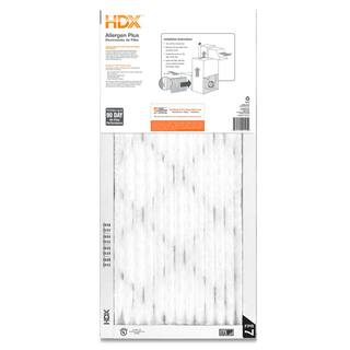 HDX 14 in. x 30 in. x 1 in. Allergen Plus Pleated Air Filter FPR 7 HDX1P7-011430