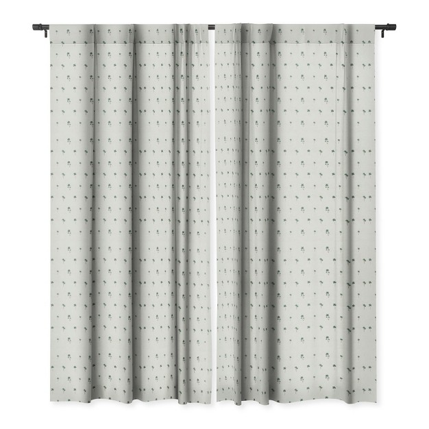 1pc Blackout Window Curtain Panel Deny Designs