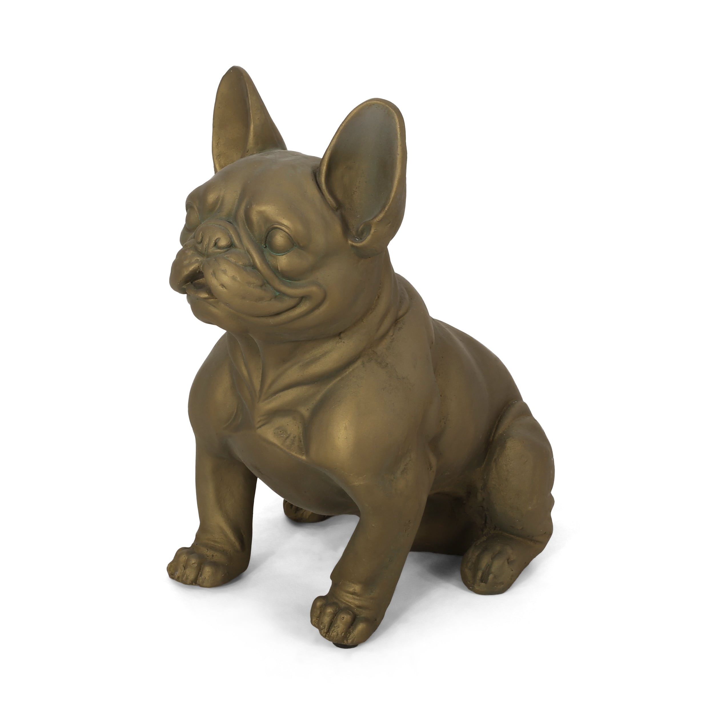 Rilo Outdoor French Bulldog Garden Statue