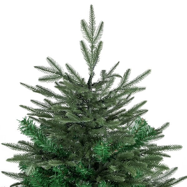 real touch™️ full hudson fir artificial christmas tree unlit 7.5'