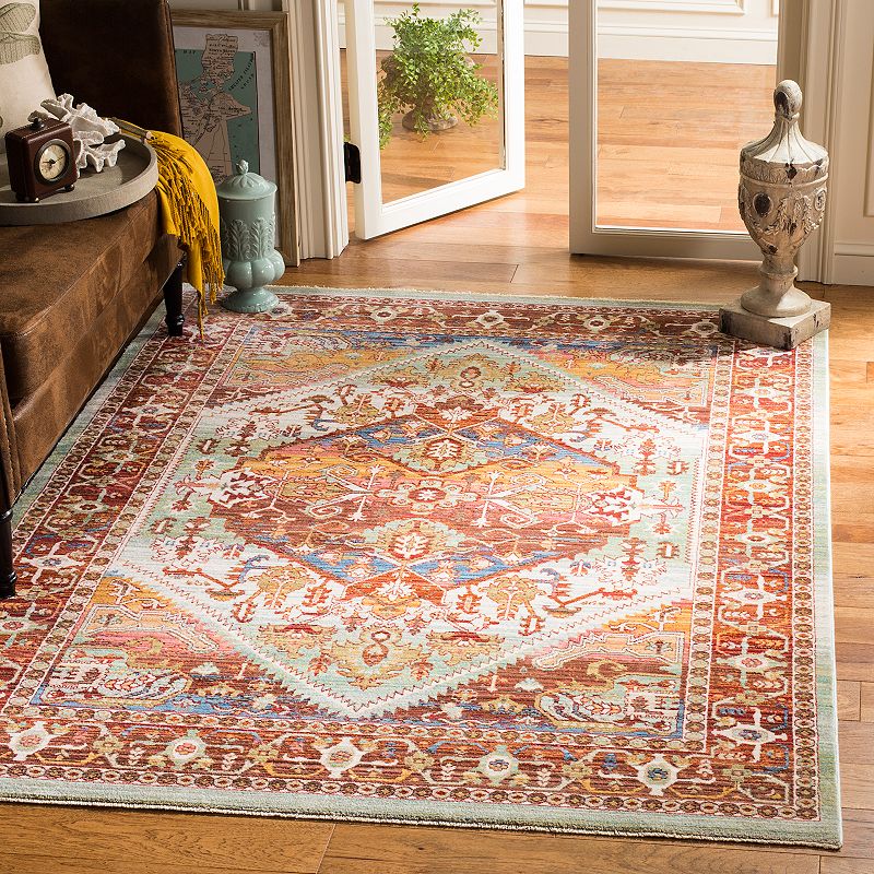 Safavieh Sutton Victoria Framed Floral Rug