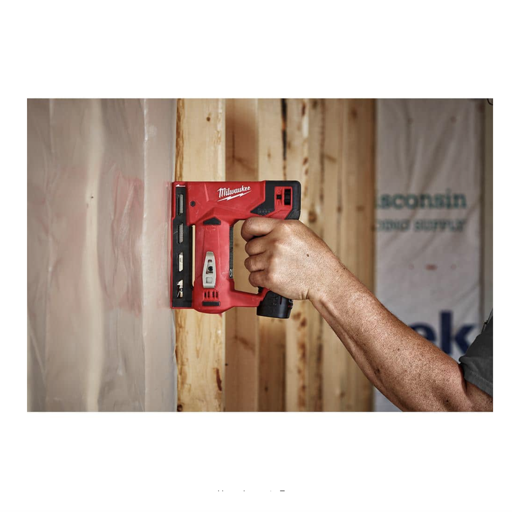 Milwaukee M12 12V Lithium-Ion Cordless Jig Saw And 3/8 In. Crown Stapler Combo Kit W/ (1) 2.0ah Battery And Charger