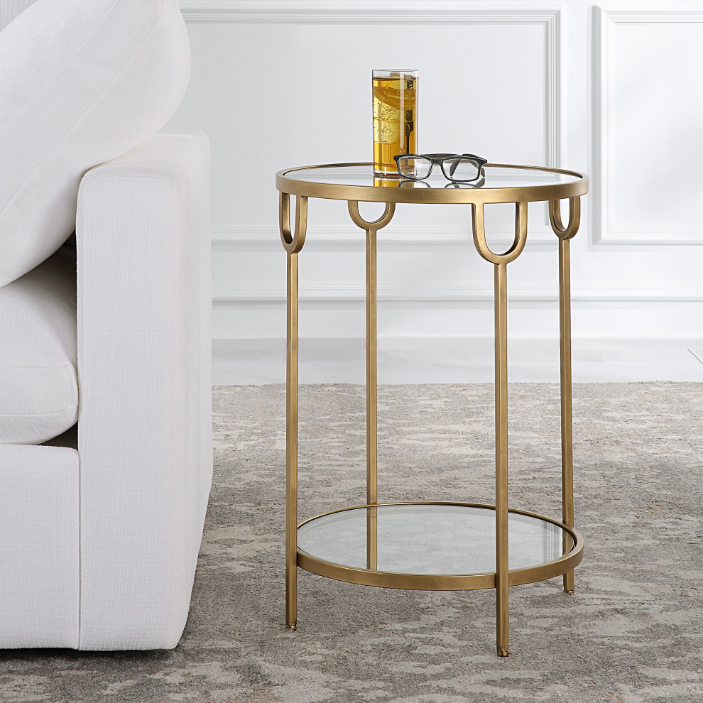 24 quotTiered Side Table   Contemporary   Side Tables And End Tables   by Uttermost  Houzz