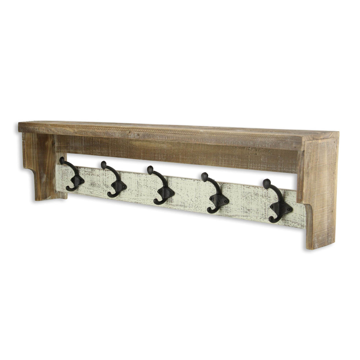 Cheungs Modern Farm Style 5 Hook Coat Hanger