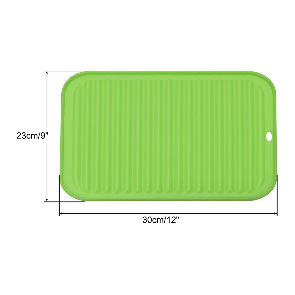 Silicone Dish Drying Mat Set  3Pcs 12\