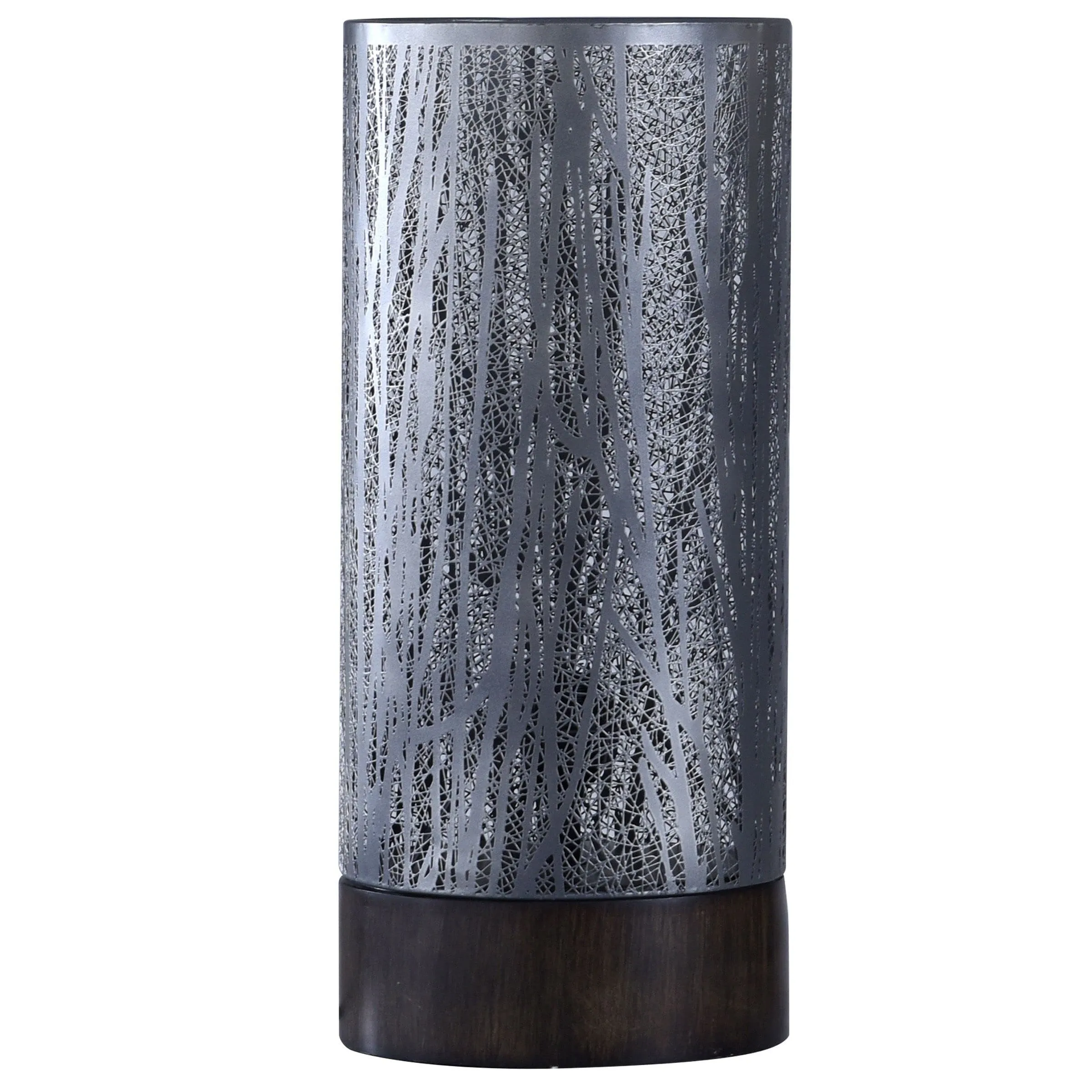 StyleCraft Bryan Keith Berkeley Trees Black Metal Table Lamp