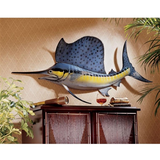 Design Toscano Key West Sailfish Trophy Wall Sculpture