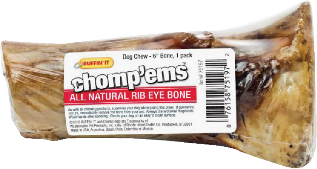 Westminster Pet Chompand#039ems Chew Bone 6 In.