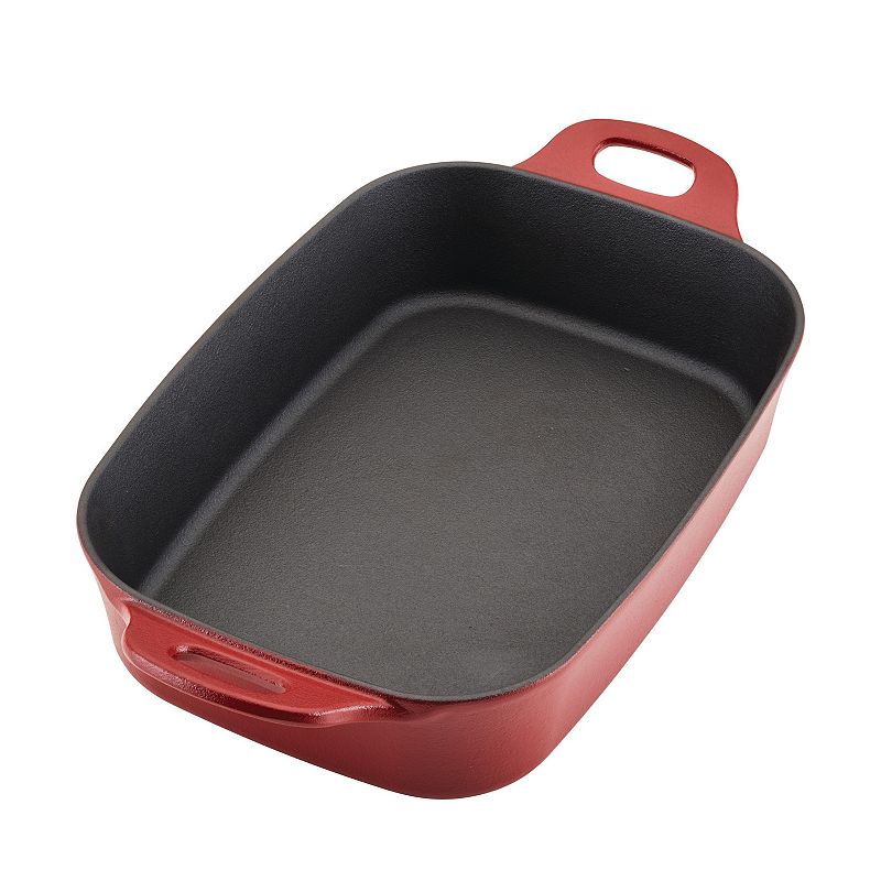 Rachael Ray NITRO 9 x 13 Cast-Iron Roasting Pan