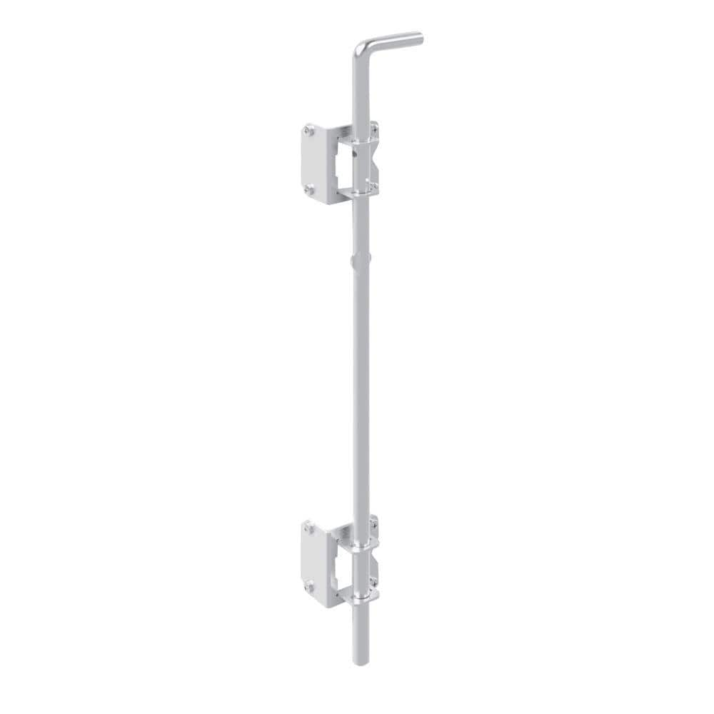 Barrette Outdoor Living 24.75 in. White Metal Heavy Duty Fence Drop Rod 73014306