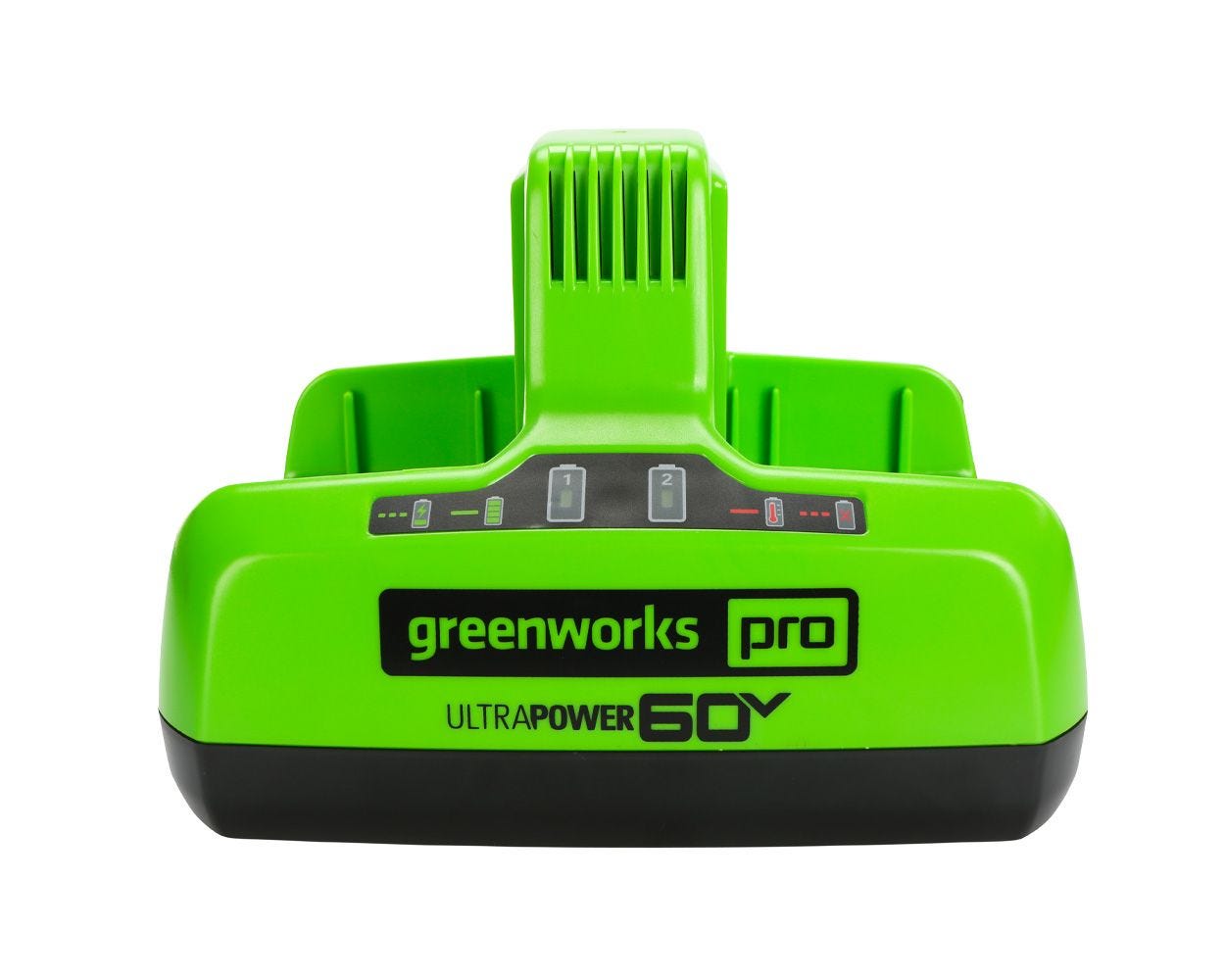 60V 6 Amp UltraPower Dual-Port Charger | Greenworks Tools