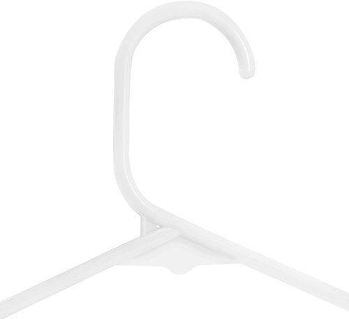 Utopia Home Durable Plastic Clothing Hangers, 30 Pack, White