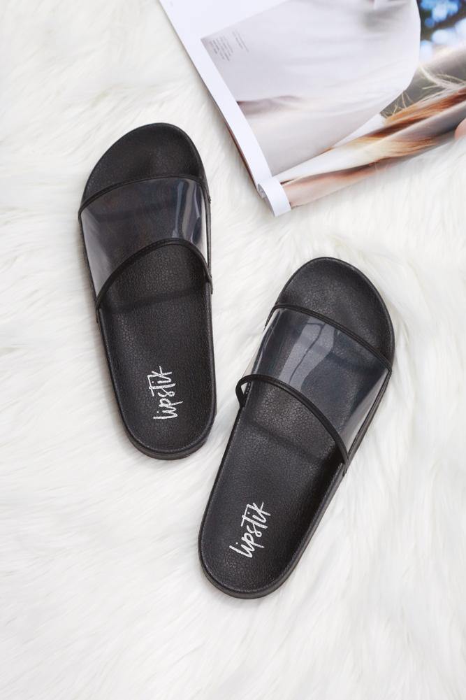 LIPSTIK Indya Slide Black