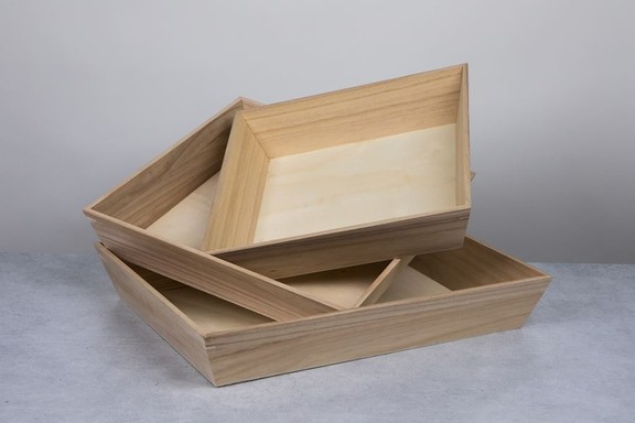 Packnwood  ''NOAH15'' Heavy Duty Wooden Tray