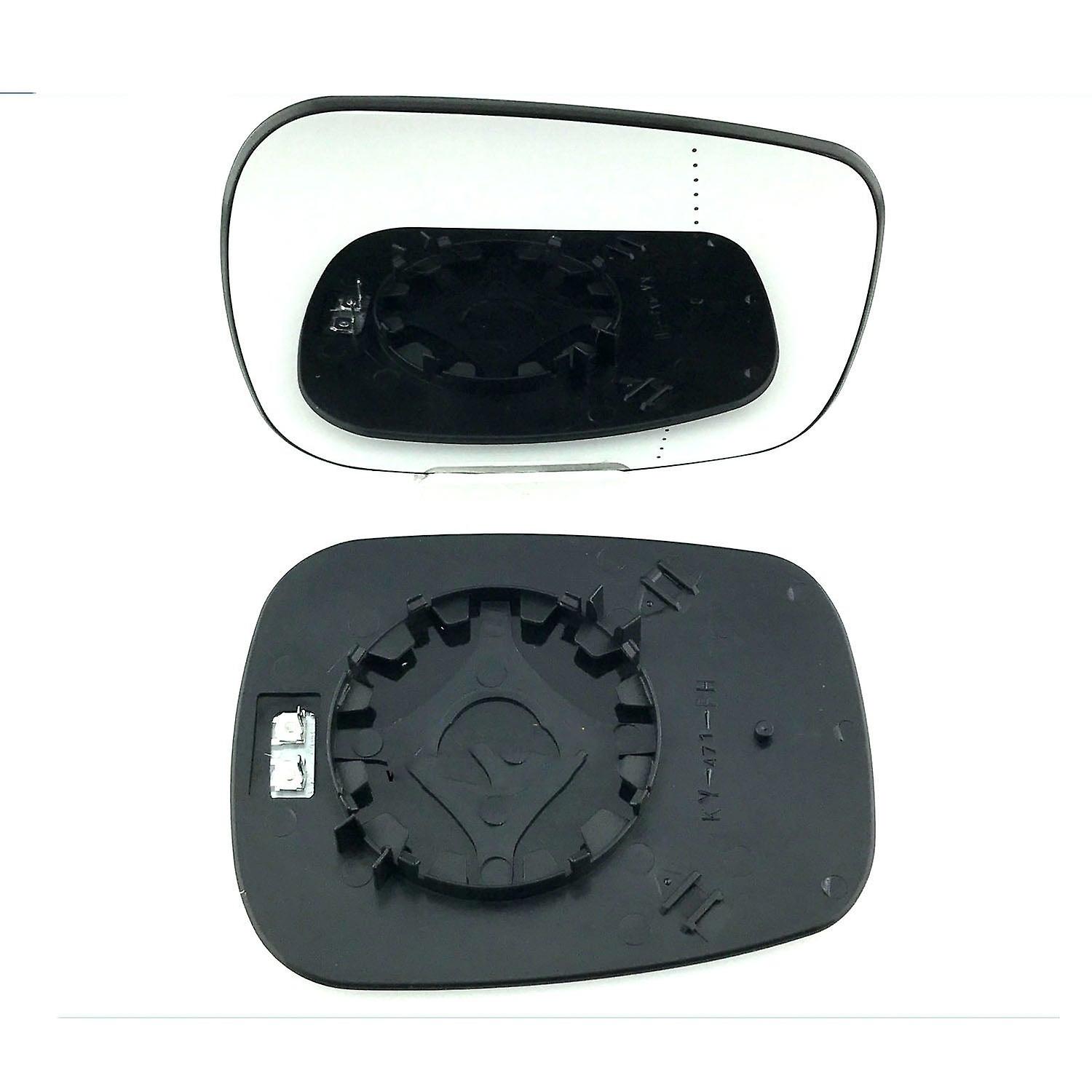 For nissan - kubistar 2003 to 2008 wing mirror glass with base right hand uk driver side 430 door