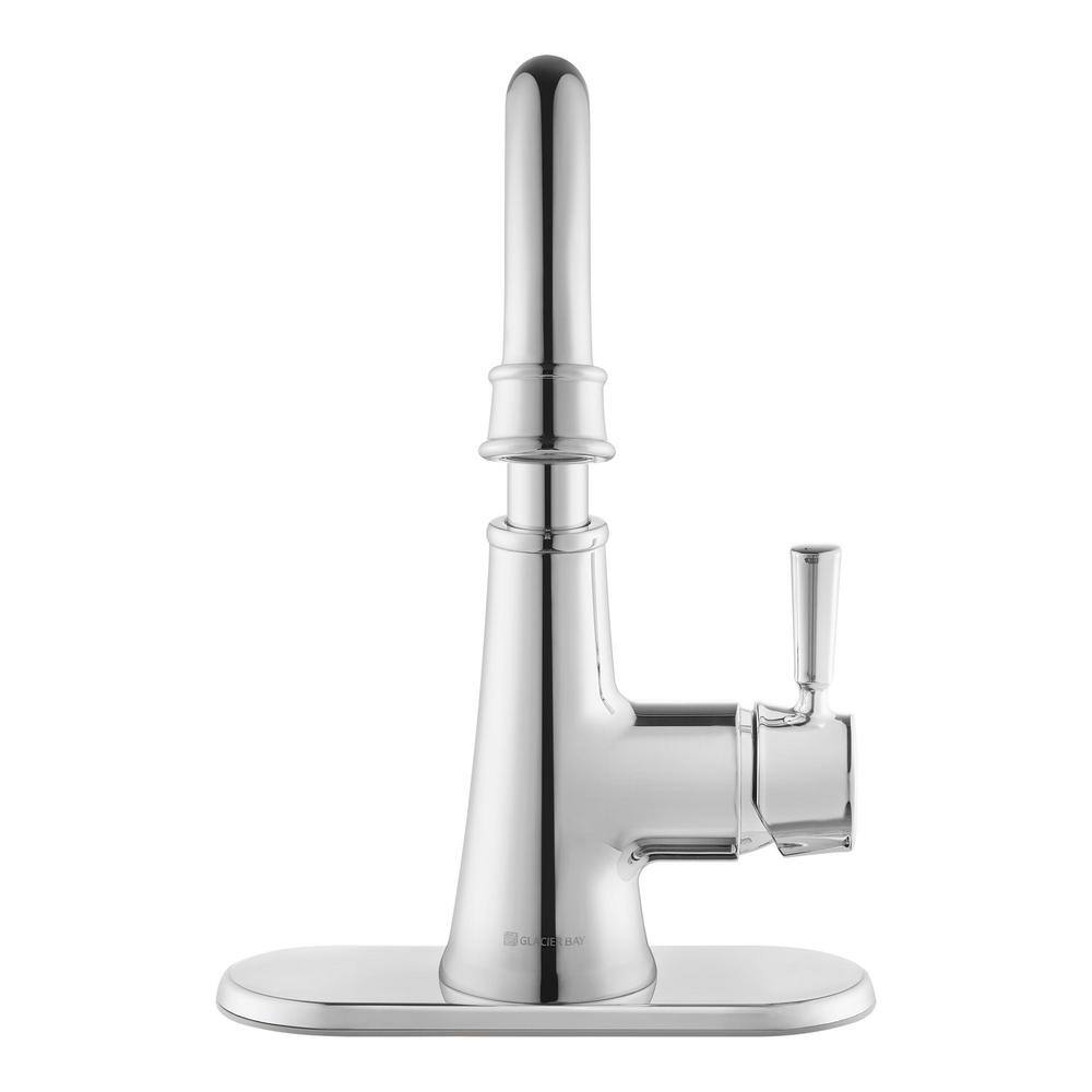 Glacier Bay Melina Single Hole Single-Handle Bathroom Faucet in Polished Chrome HD67290W-6001