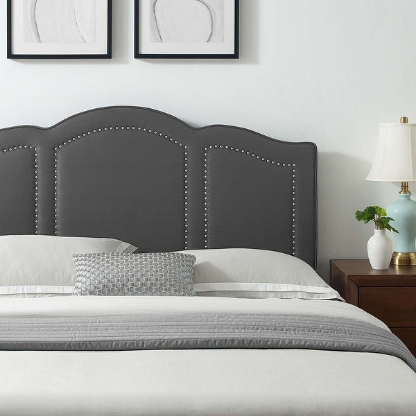 Cecilia King/California King Performance Velvet Headboard - - 33066603