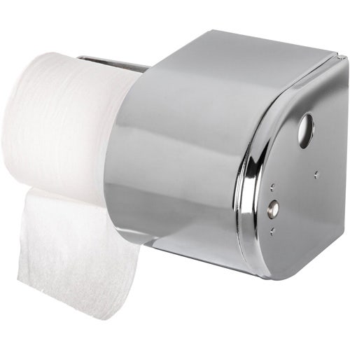 San Jamar R1500XC Covered Reserve Roll Tissue， Chrome