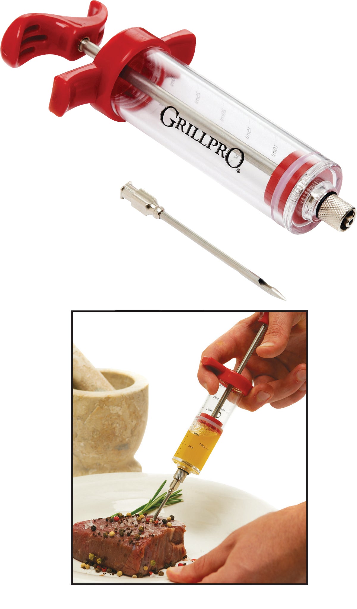 GrillPro Marinade Meat Injector