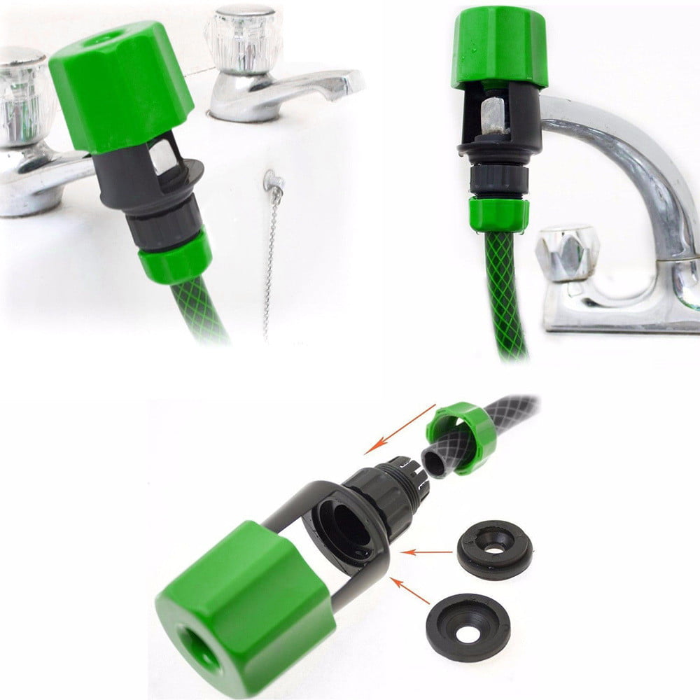 Bulepople Universal Water Tap To Garden Hose Pipe Connector Mixer Kitchen Tap Adapter