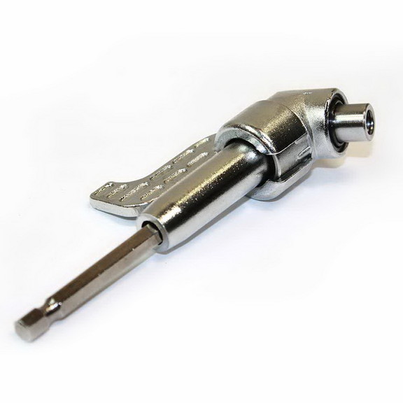 Big Horn 19340 Angle Screwdriver Adapter with Lock...