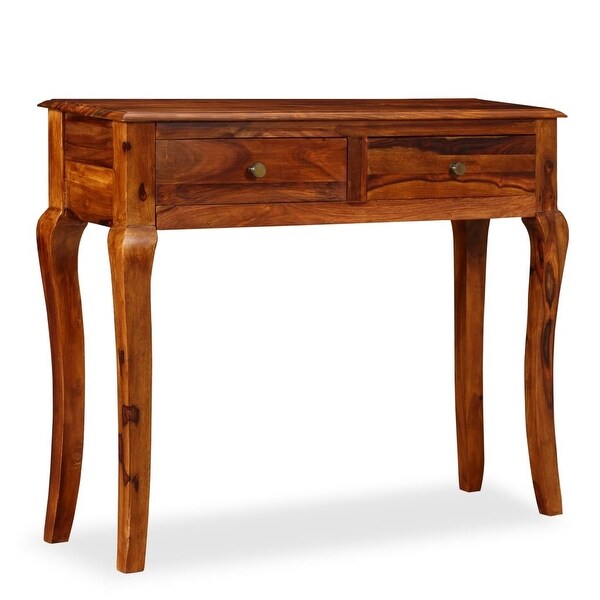 Console Table Solid Sheesham Wood 35.4