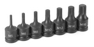 Grey Pneumatic GY1307S 1/2 Drive 7 Piece Triple S...