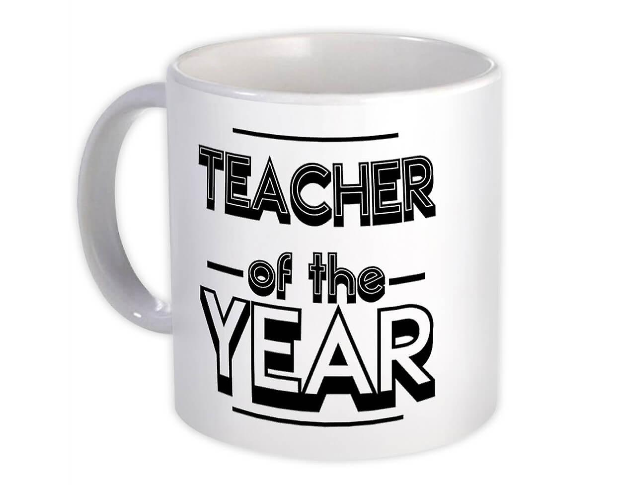 Gift Mug: TEACHER of The Year Christmas