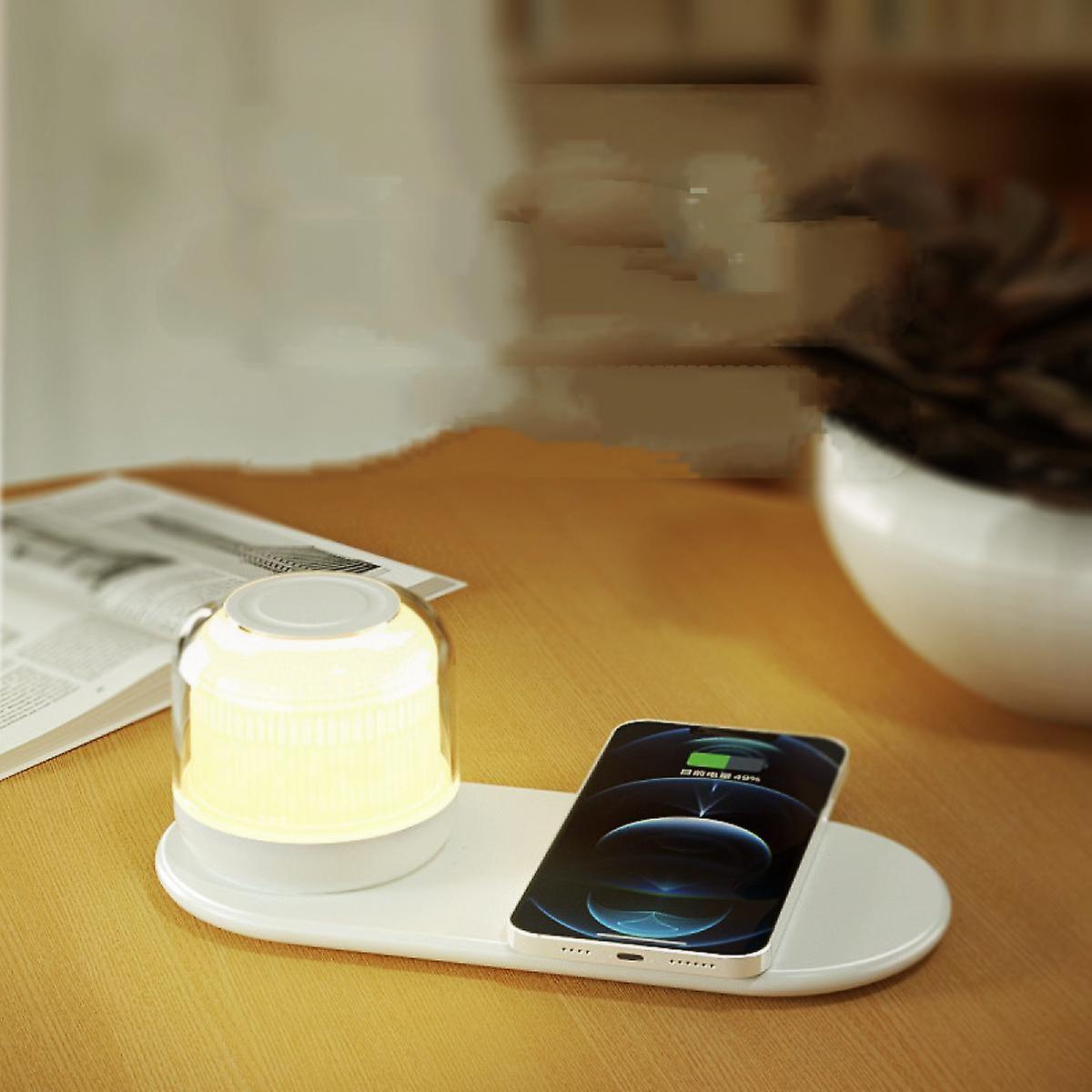 Moonlight - Children's Night Light White With Wireless Phone Charger