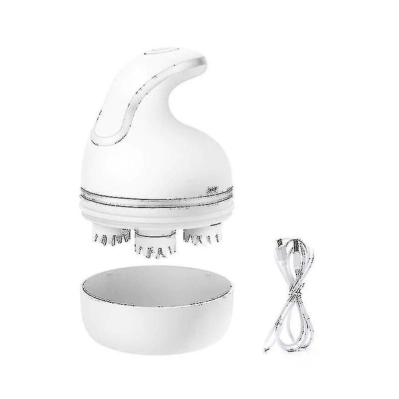 New Electric Cat Toy Pet Head Massager Cat Hand-held Massage Brush Automatic Grooming Tool