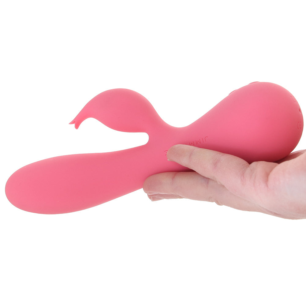 Glo Rabbit Silicone Heating Vibe in Pink